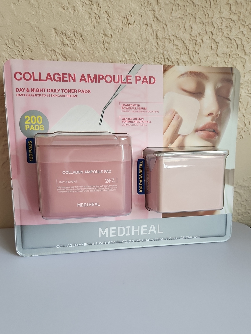 MEDIHEAL Collagen Pad 200-count set
